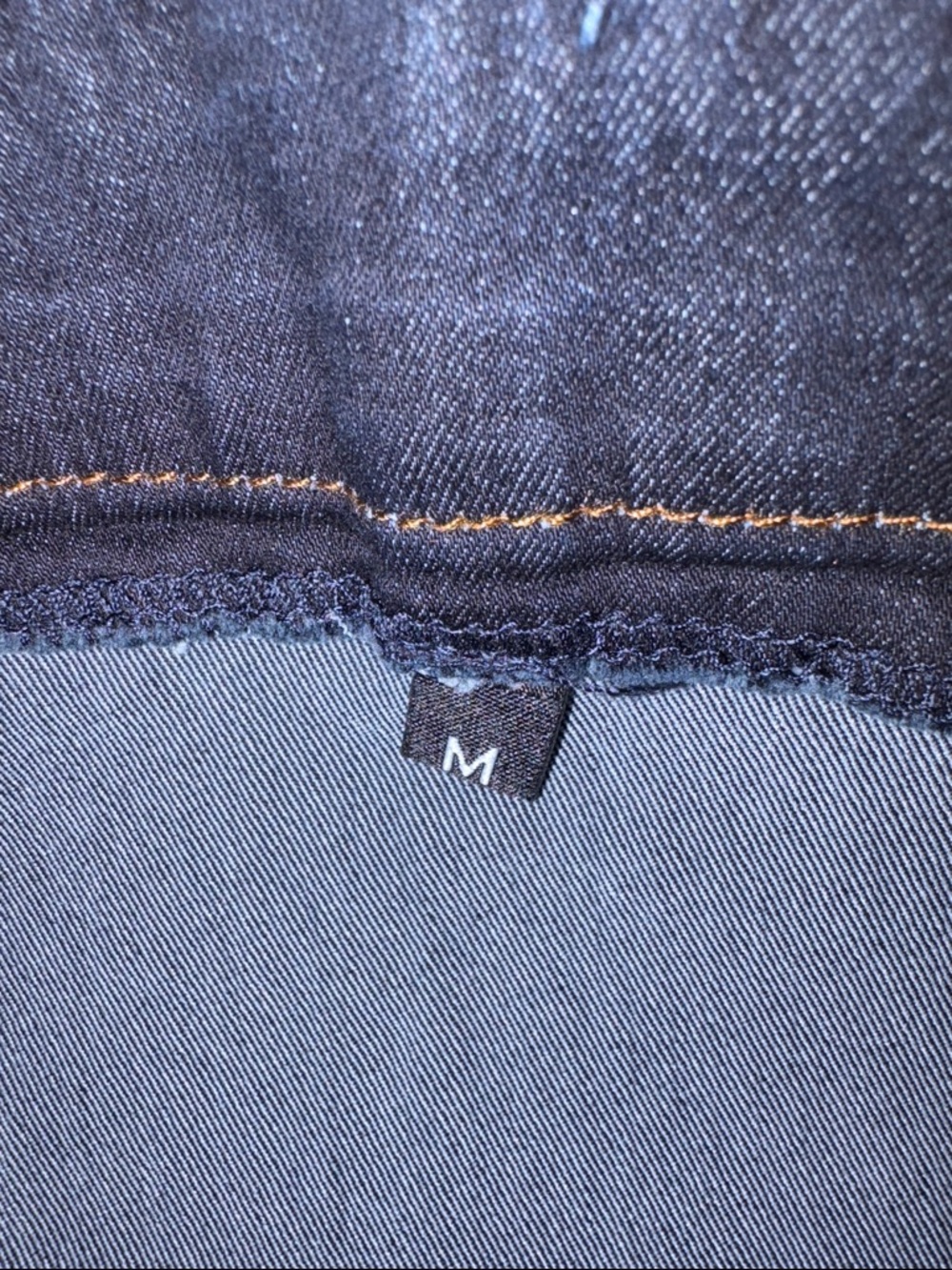 VIP Dark Blue Strapless Denim Jumpsuit - Picture 6 of 7